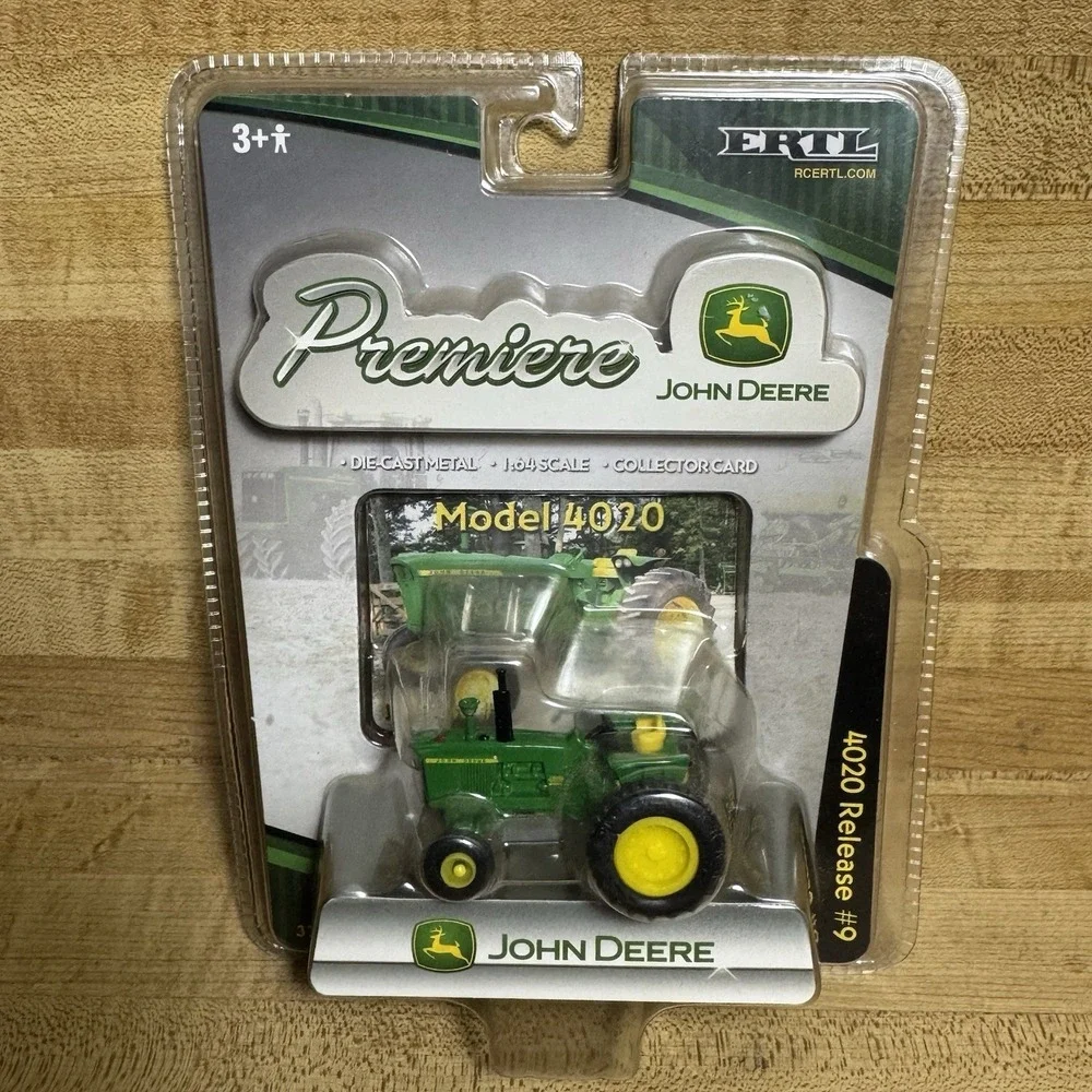 1/64 John Deere 4020 Vintage Classic Tractor Premiere Muddy Series Release #9